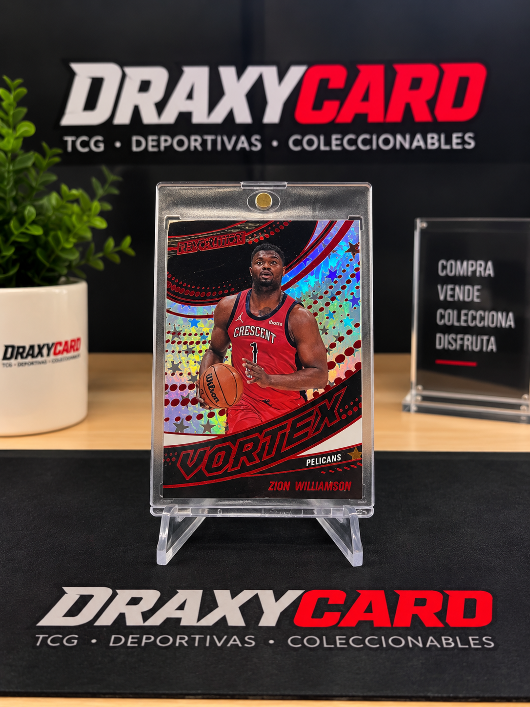 Zion Williamson 2024-25 Panini Revolution Vortex Red /299 – New Orleans Pelicans