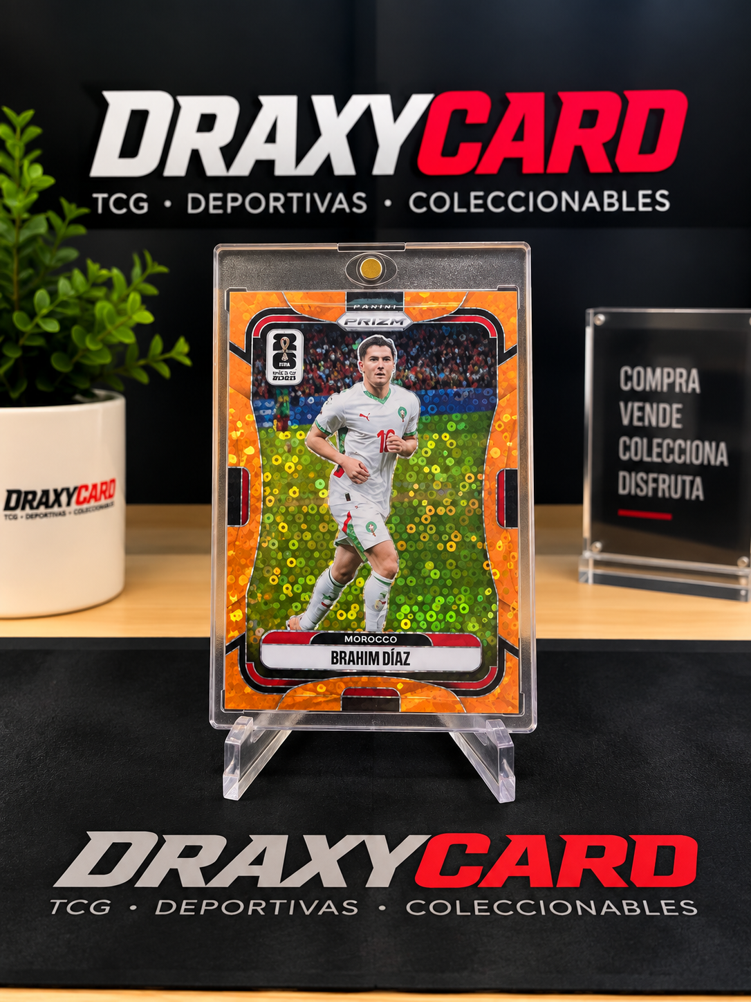 Brahim Díaz 2026 Panini Prizm World Cup Orange /299