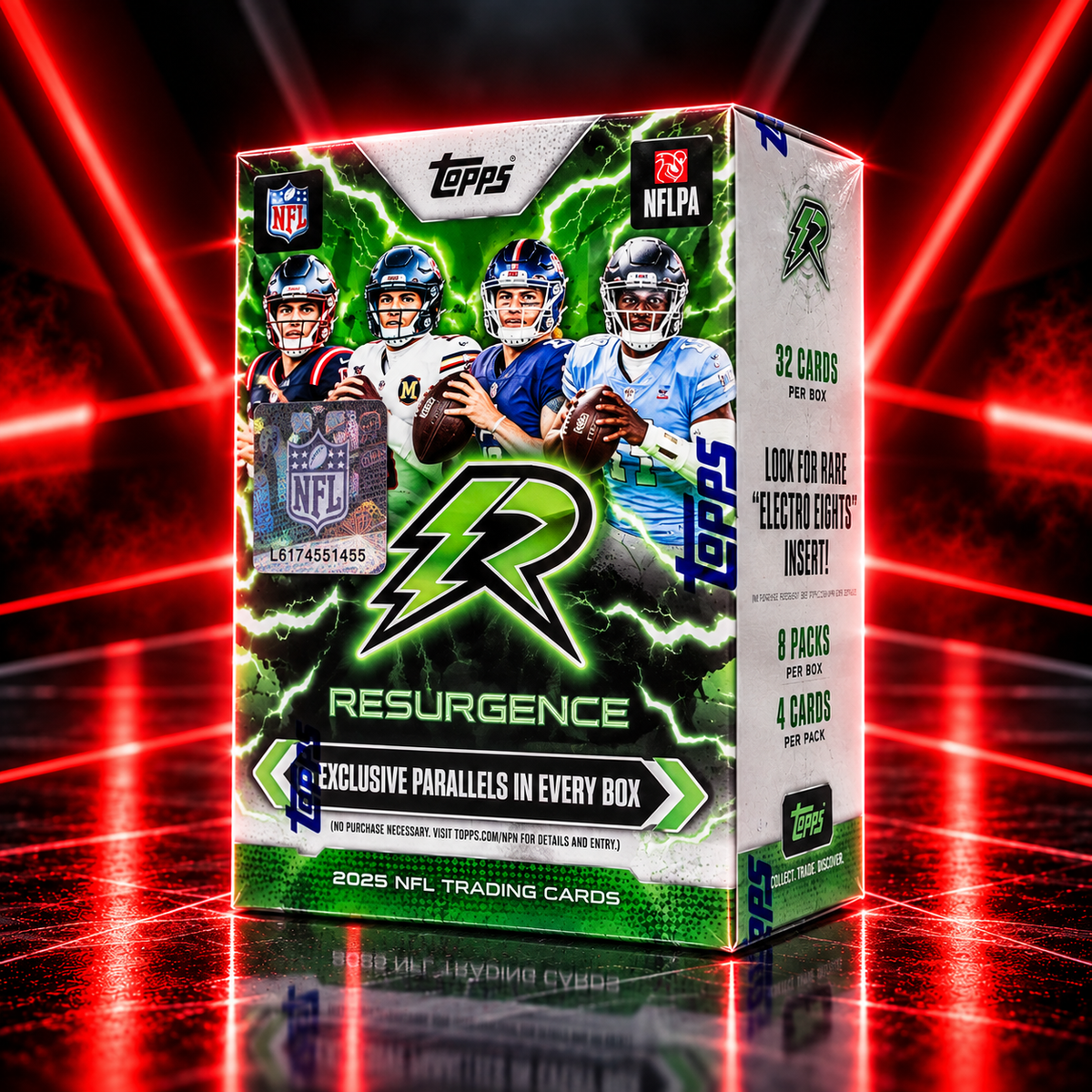 Topps NFL RESURGENCE 2025 BLASTER box