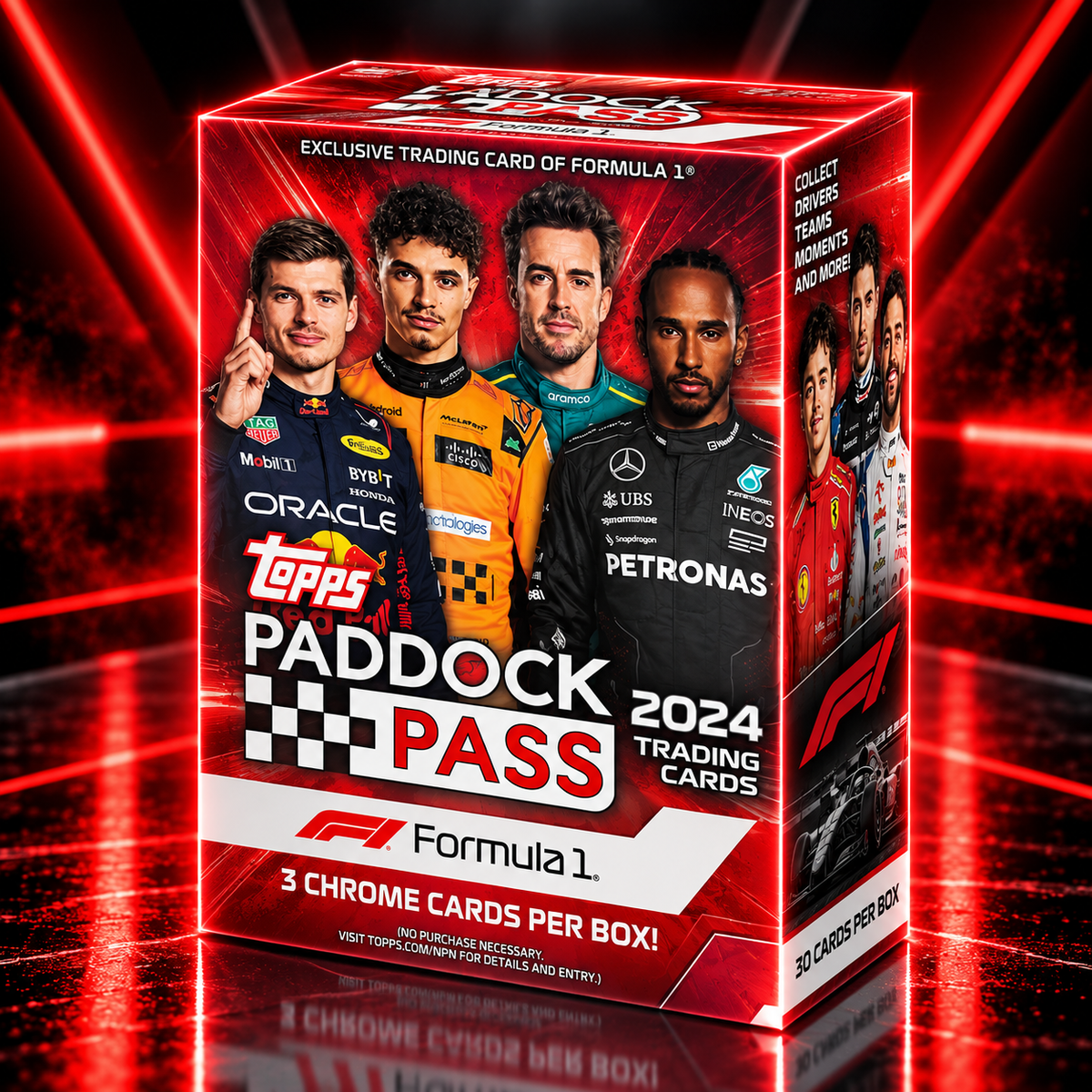 Topps Paddock pass BlasterBox F1