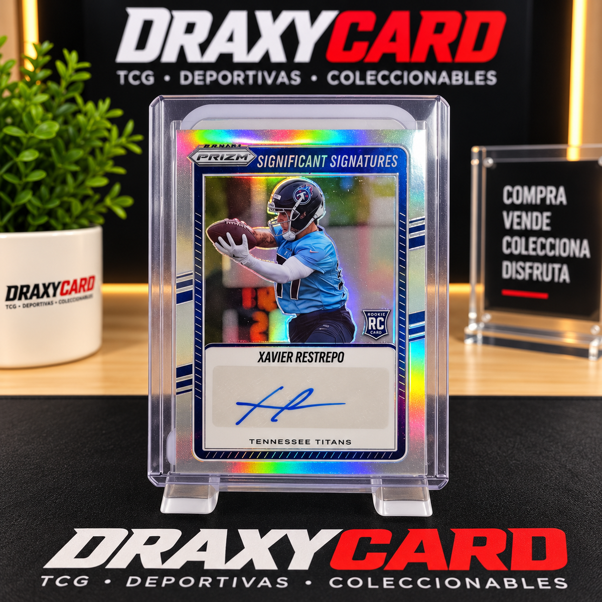 Xavier Restrepo #SSI-XRO Significant Signatures Rookie Auto – 2025 Panini Prizm Football