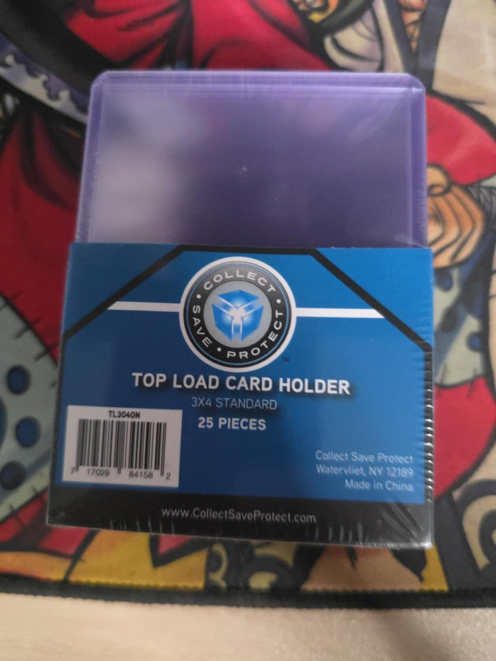 Top Loaders 3” x 4” Standard – Collect Save Protect (25 unidades)