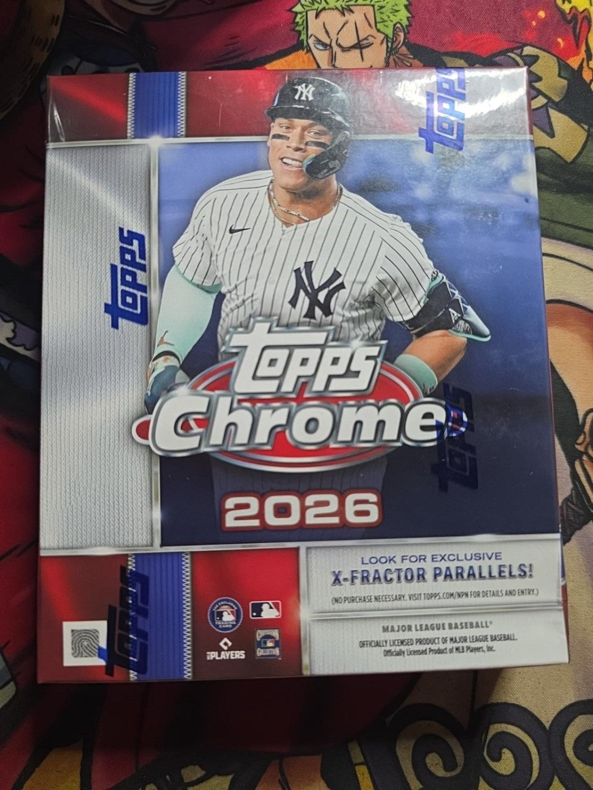 2026 Topps Chrome Baseball Box – X-Fractor Parallels