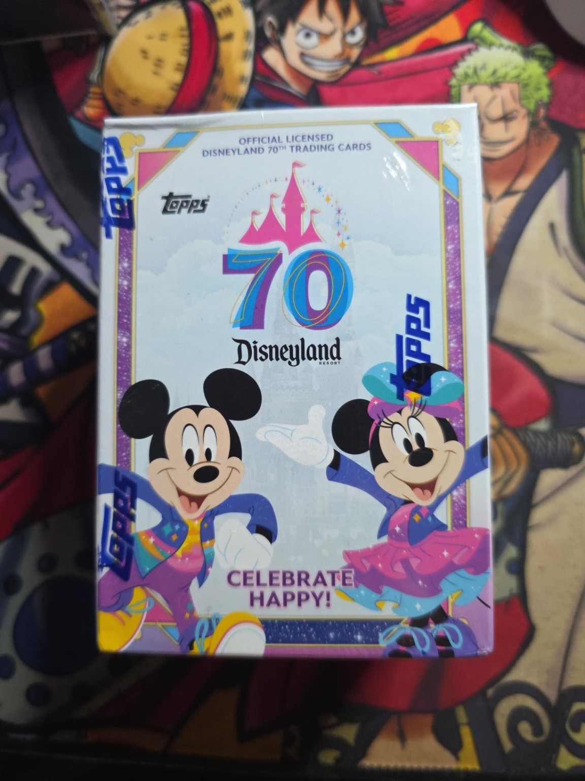 2025 Topps Disneyland Resort 70th Anniversary Trading Cards Box