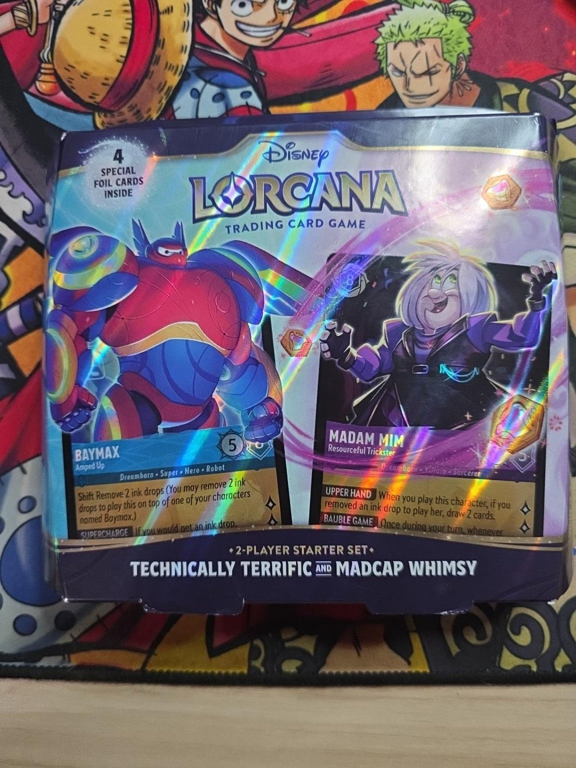 Disney Lorcana: Technically Terrific & Madcap Whimsy – 2-Player Starter Set**