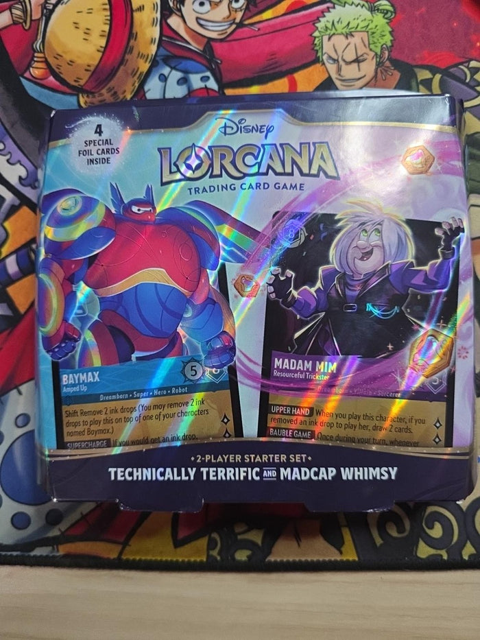 Disney Lorcana: Technically Terrific & Madcap Whimsy – 2-Player Starter Set**