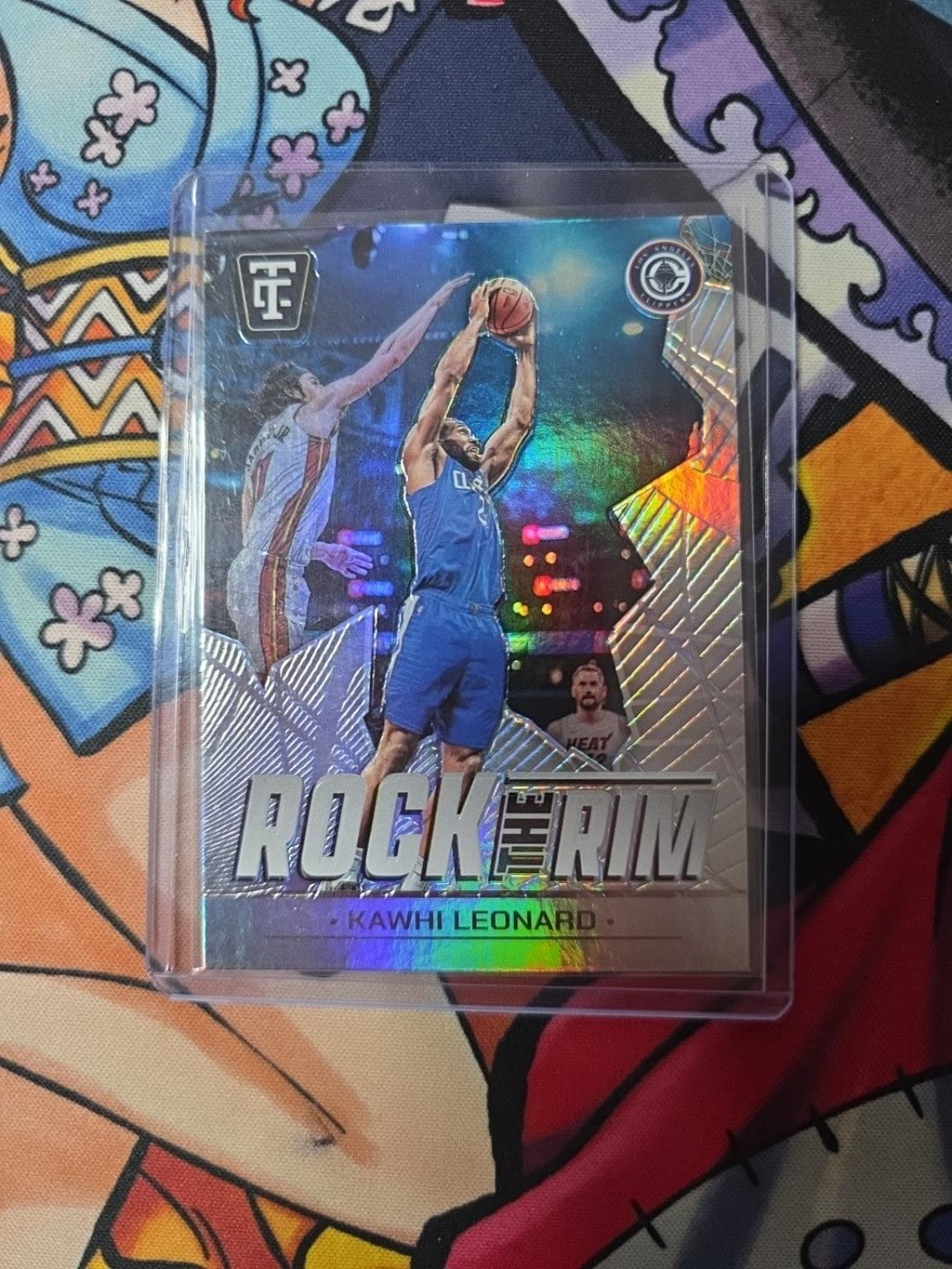 Kawhi Leonard Rock the Rim – 2024-25 Panini Totally Certified NBA