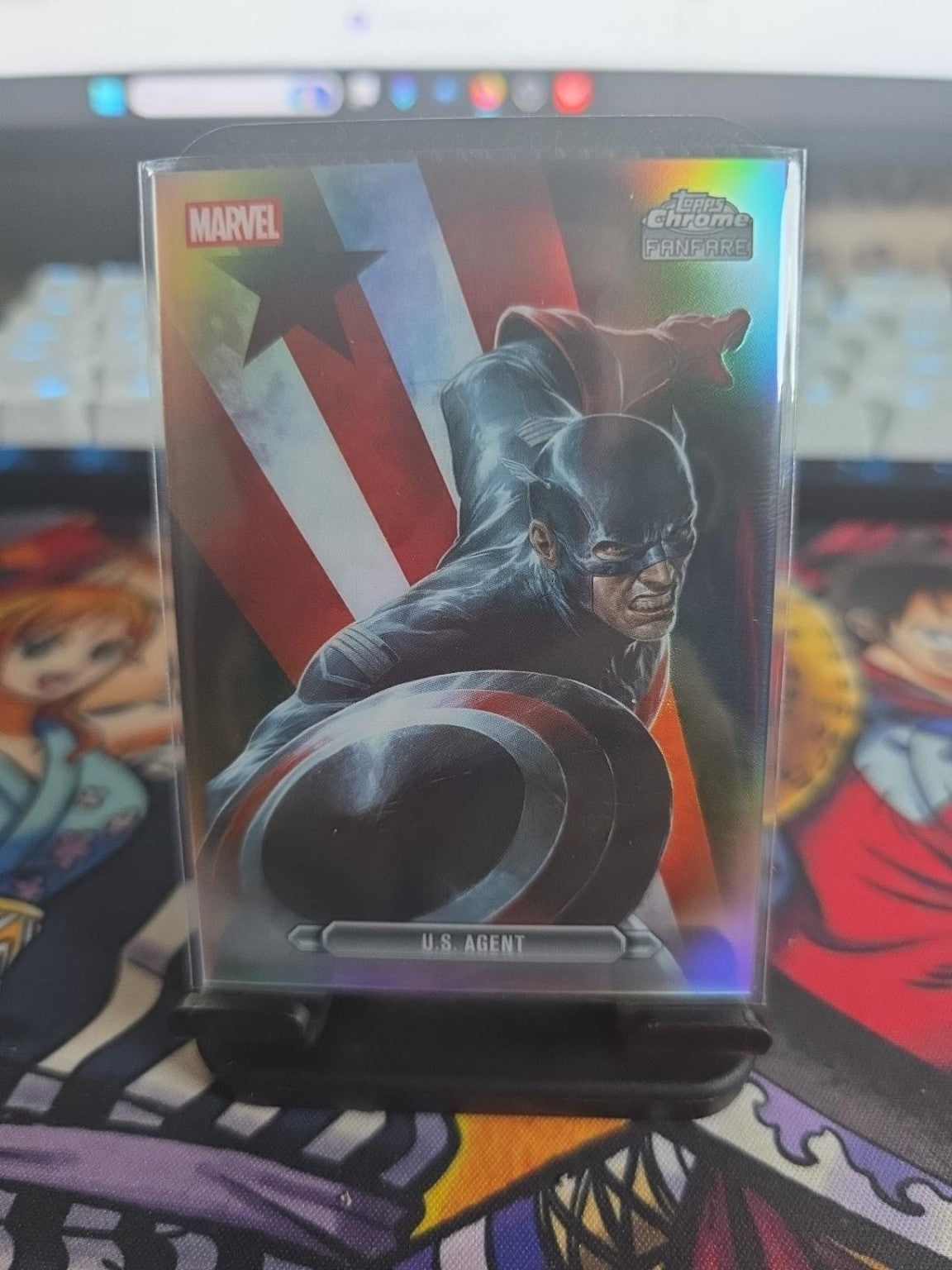 2026 Topps Chrome Marvel Fanfare U.S. Agent #FF-45 Refractor