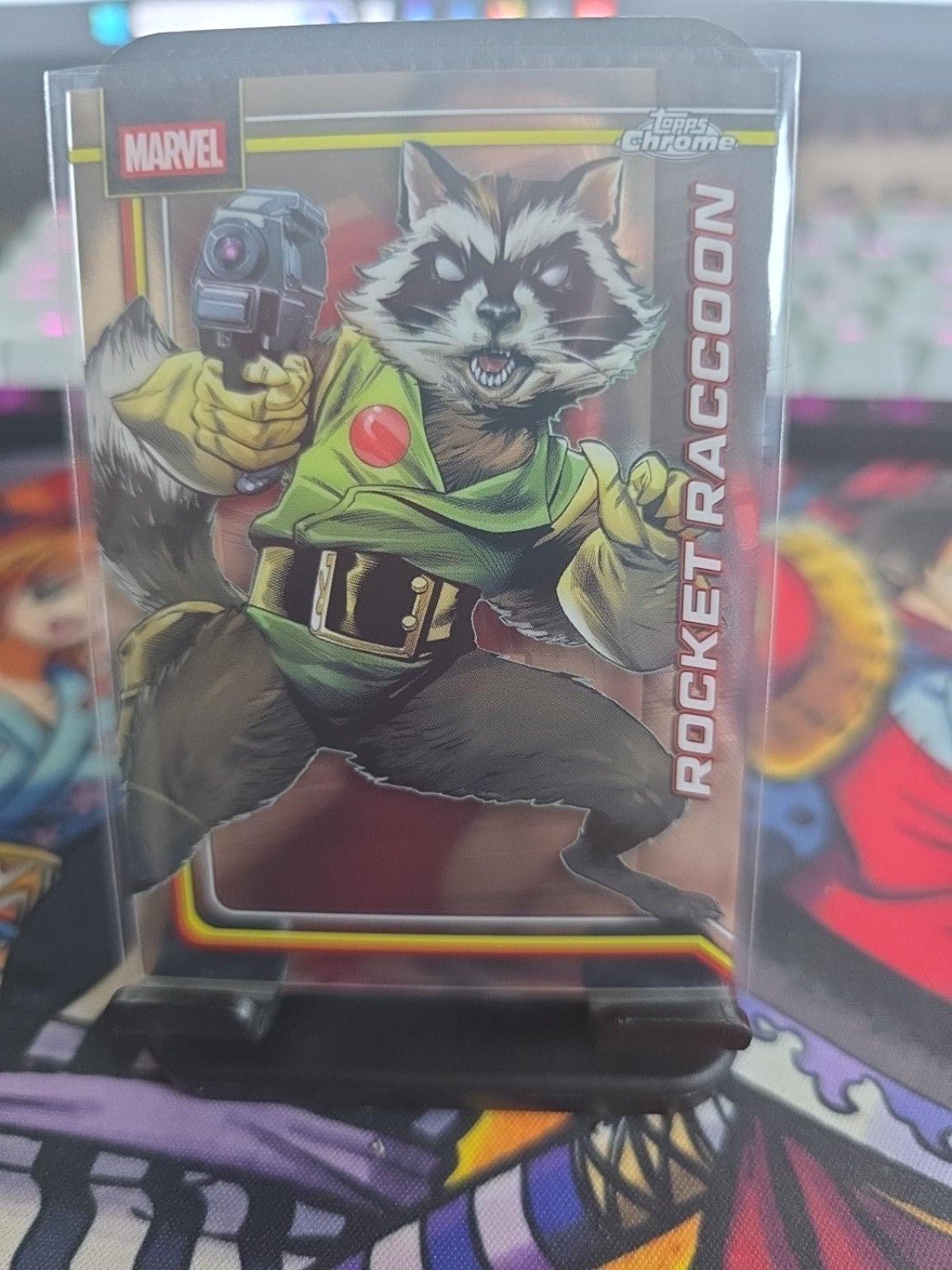 2026 Topps Chrome Marvel Rocket Raccoon #98