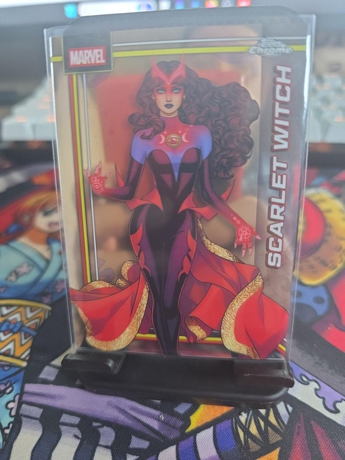 2026 Topps Chrome Marvel Scarlet Witch #145