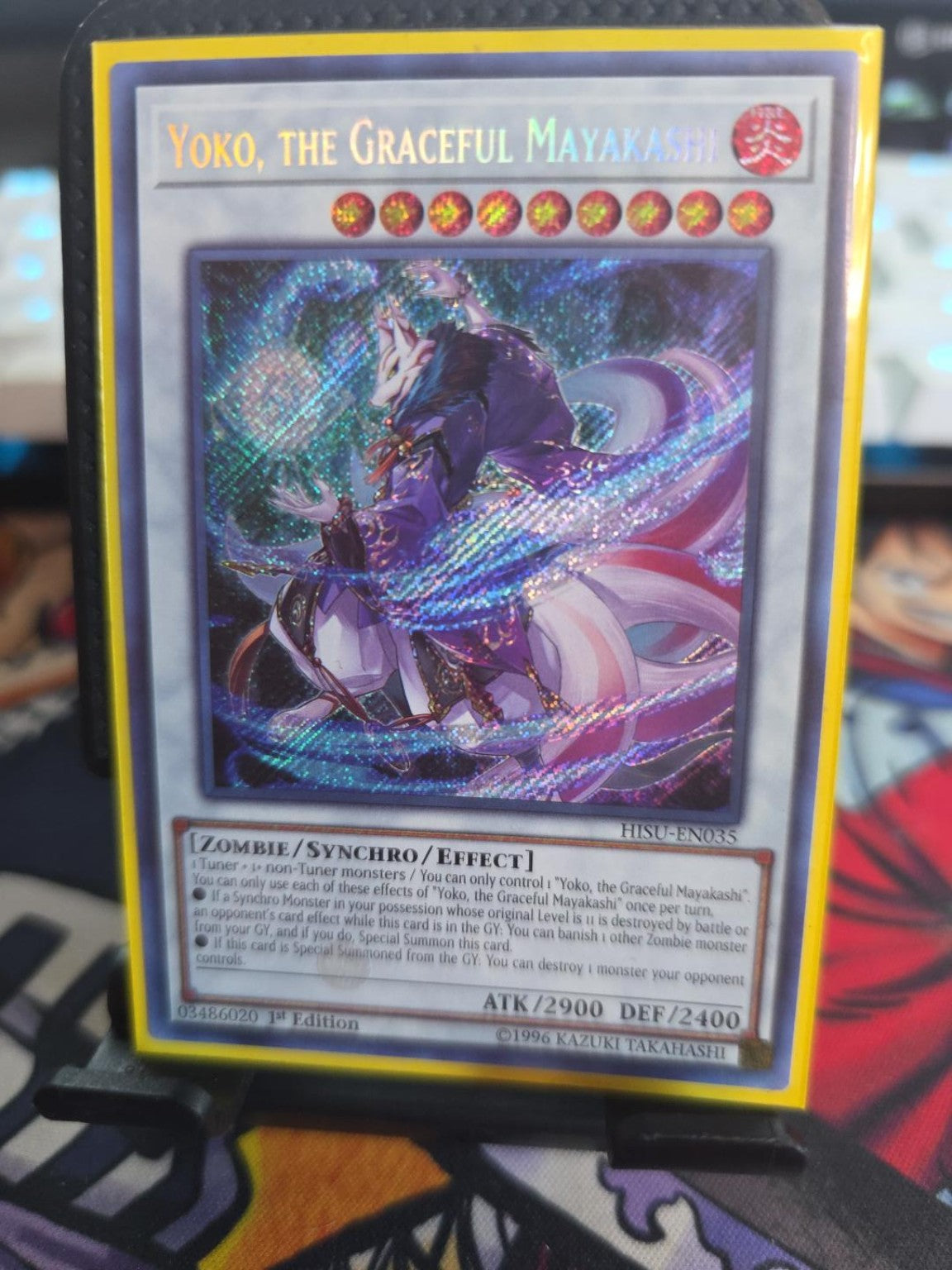 Yoko, the Graceful Mayakashi #HISU-EN035 – 1st Edition Secret Rare