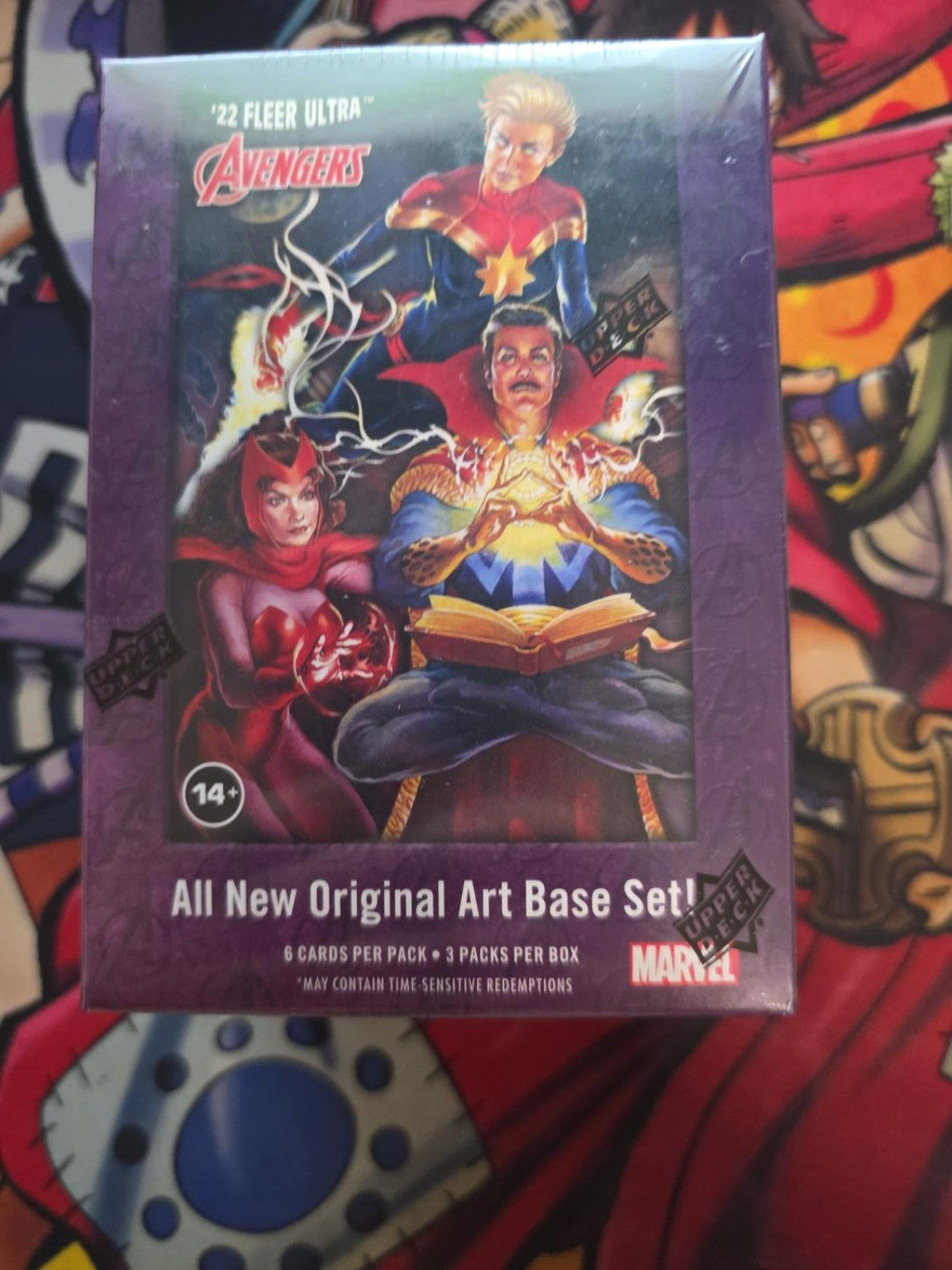 🦸 Upper Deck Fleer Ultra Avengers 2022 – Blaster Box
