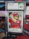 2019 Topps Gallery #105 Mike Trout — CSG 9.5 Gem Mint