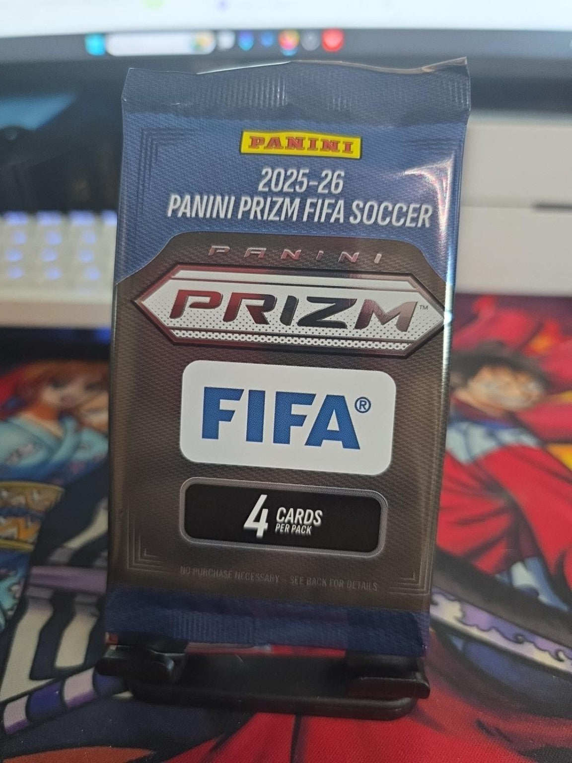 2025-26 Panini Prizm FIFA Soccer — Sobre Individual (4 Cartas)