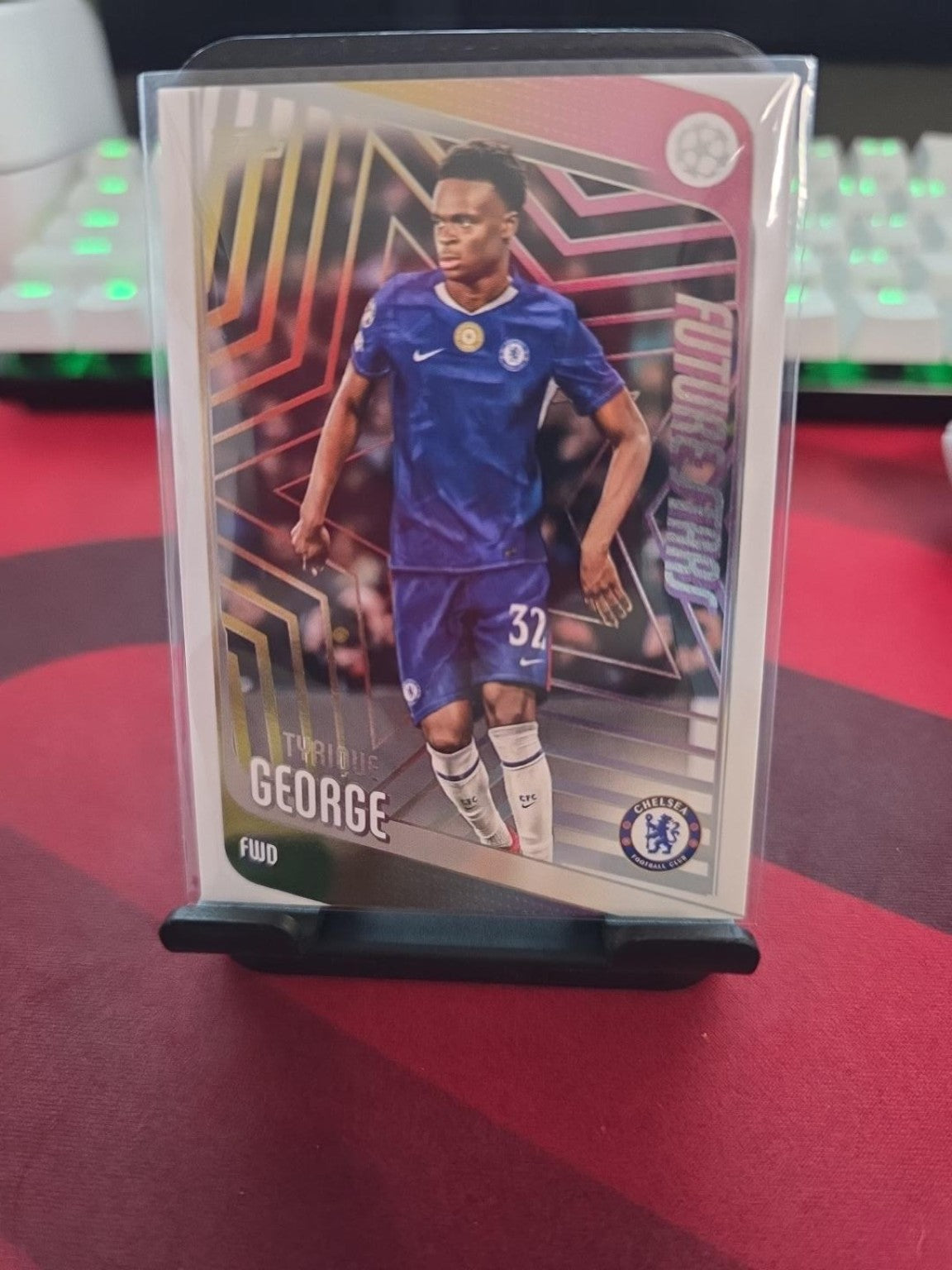 Tyrique George — Future Stars #58 | Topps UEFA Club Competitions 2025-26