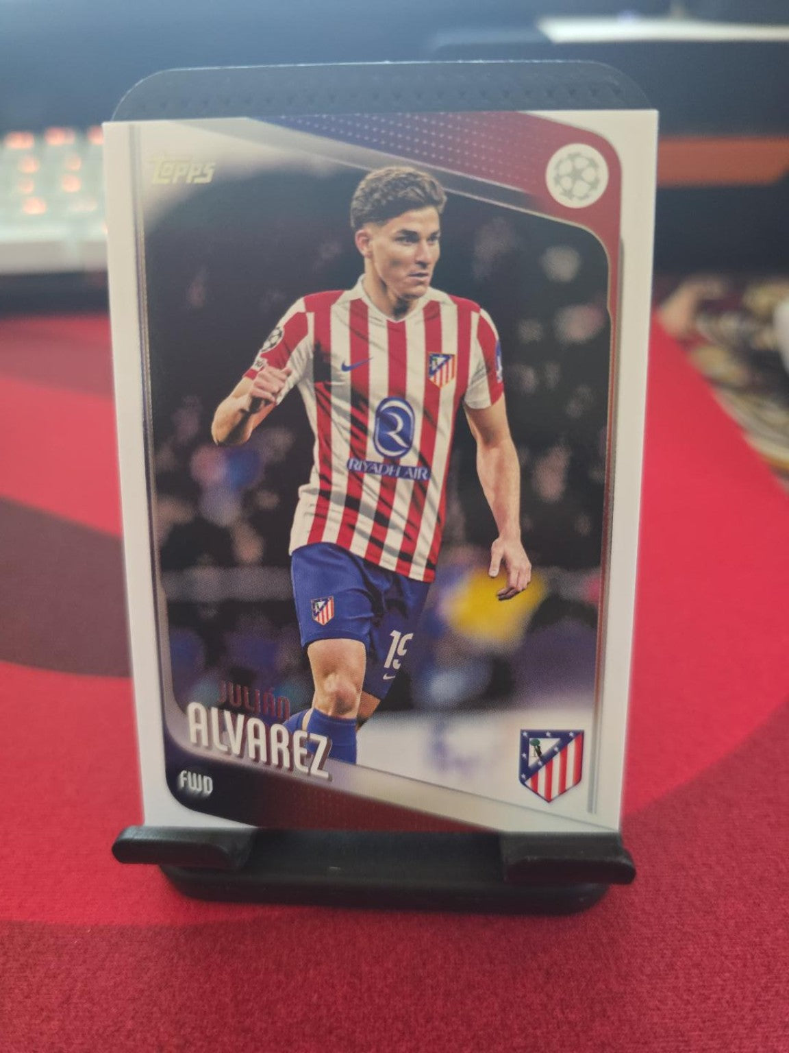 Julián Álvarez #154 – 2025-26 Topps UEFA Club Competitions