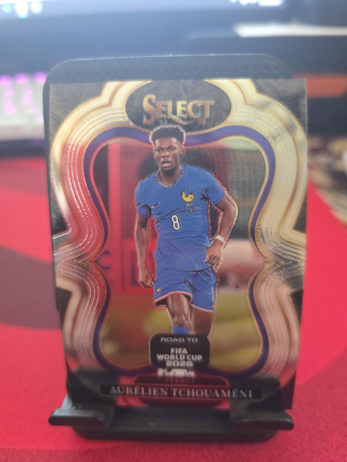 Aurélien Tchouaméni #179 – Mezzanine | 2025-26 Panini Select Road to FIFA World Cup 2026