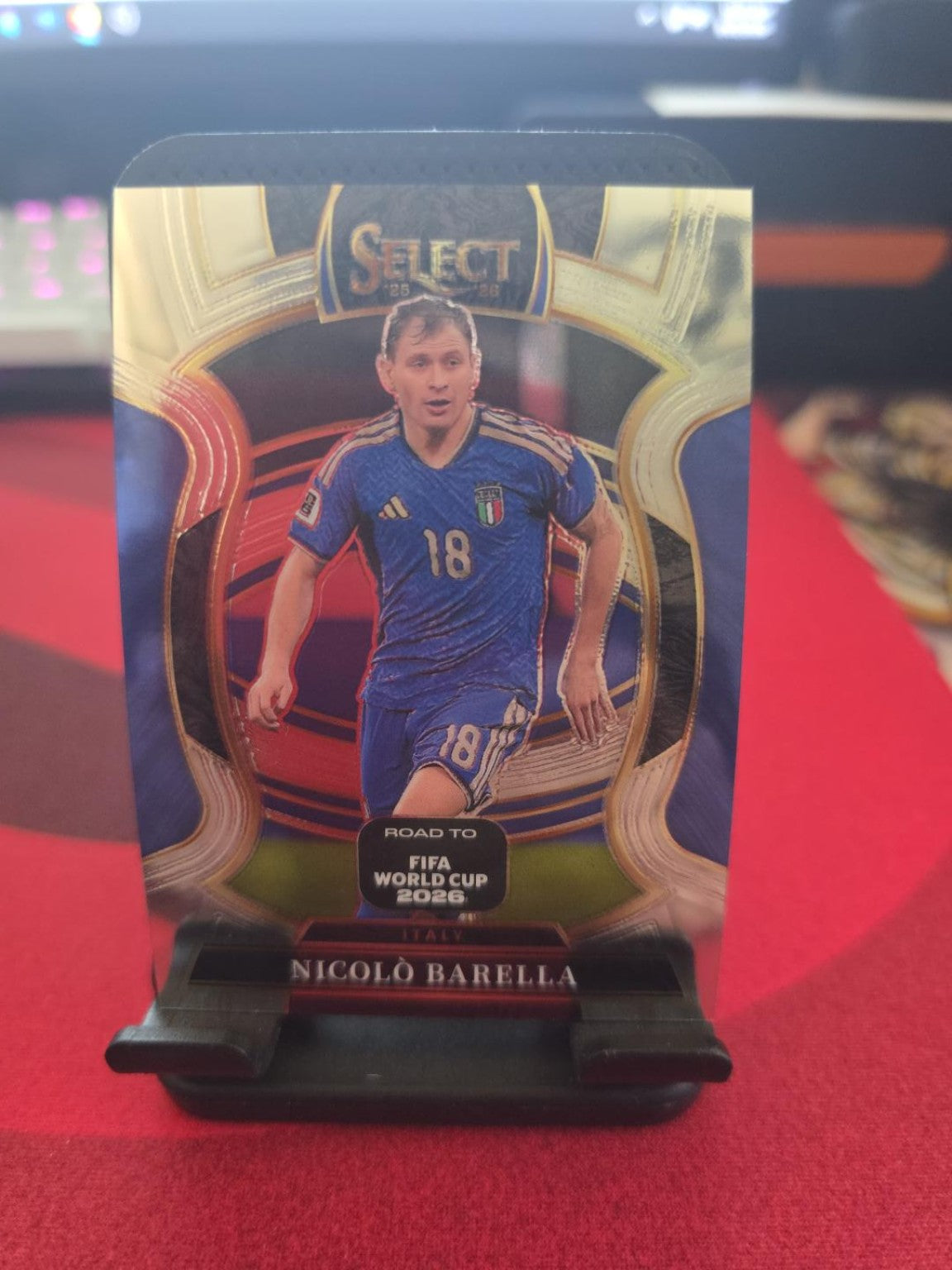 Nicolò Barella #236 – Field Level | 2025-26 Panini Select Road to FIFA World Cup 2026