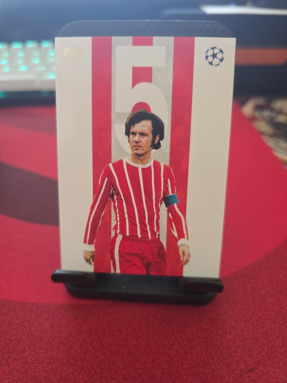 Franz Beckenbauer #BB-2 – Best of the Best: Legendary Numbers | 2025-26 Topps UEFA Club Competitions