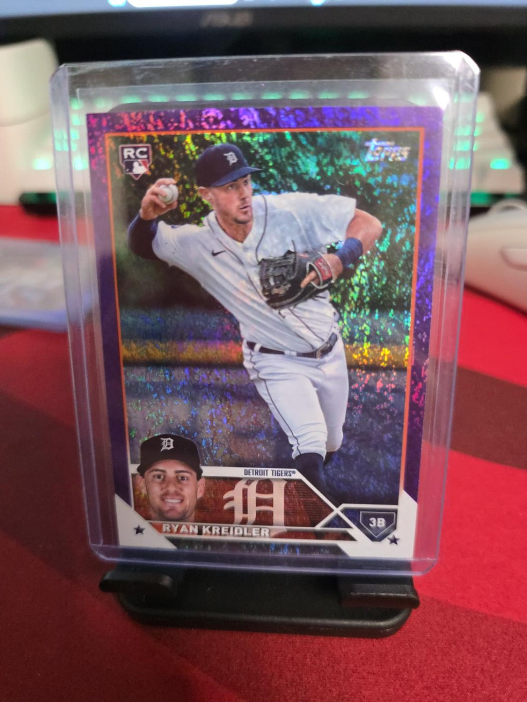 2023 Topps Series 2 Ryan Kreidler Purple Foil /799 #356 RC