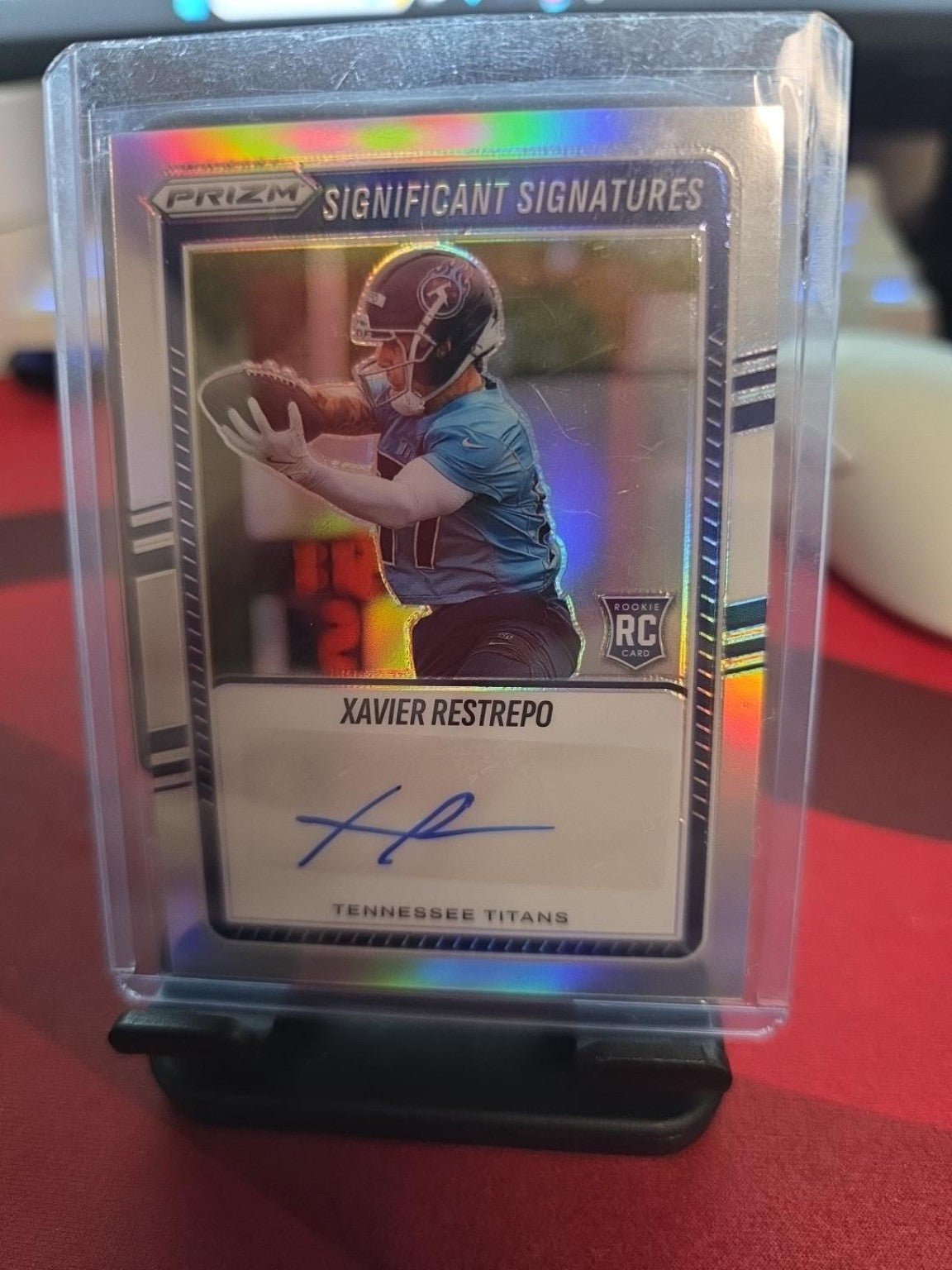 Xavier Restrepo #SSI-XRO Significant Signatures Rookie Auto – 2025 Panini Prizm Football