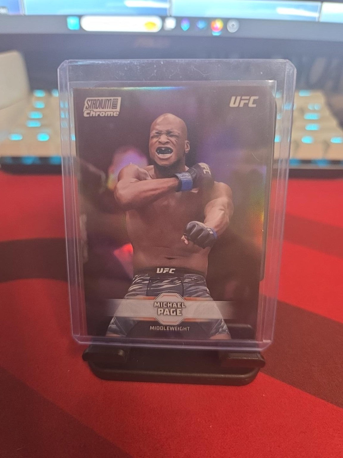 Michael “Venom” Page #167 – 2025 Topps Chrome UFC