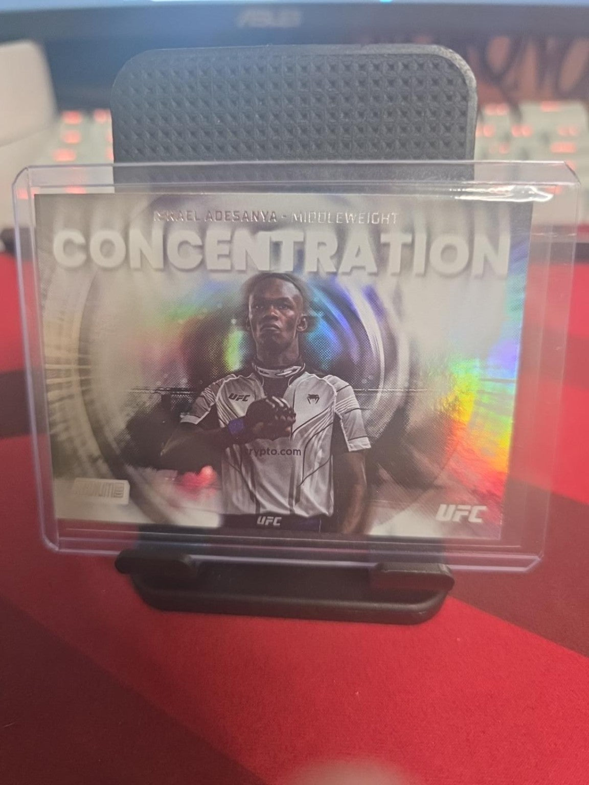 Israel Adesanya – Concentration – 2025 Topps Chrome UFC