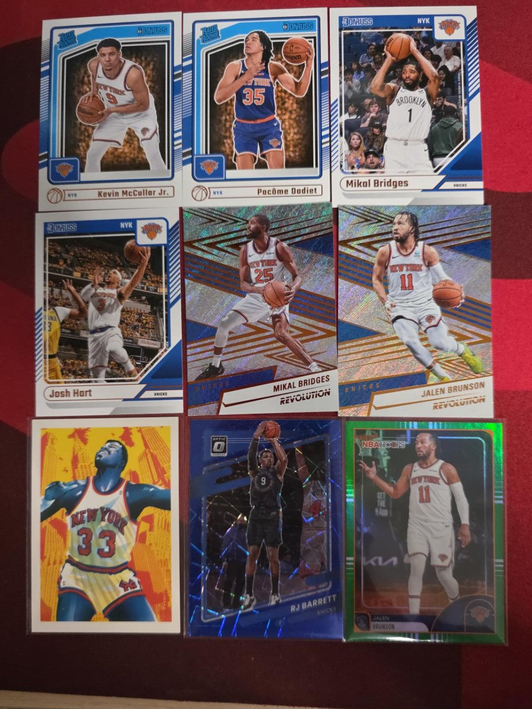 New York Knicks – Brunson, Bridges & Rookies Lot