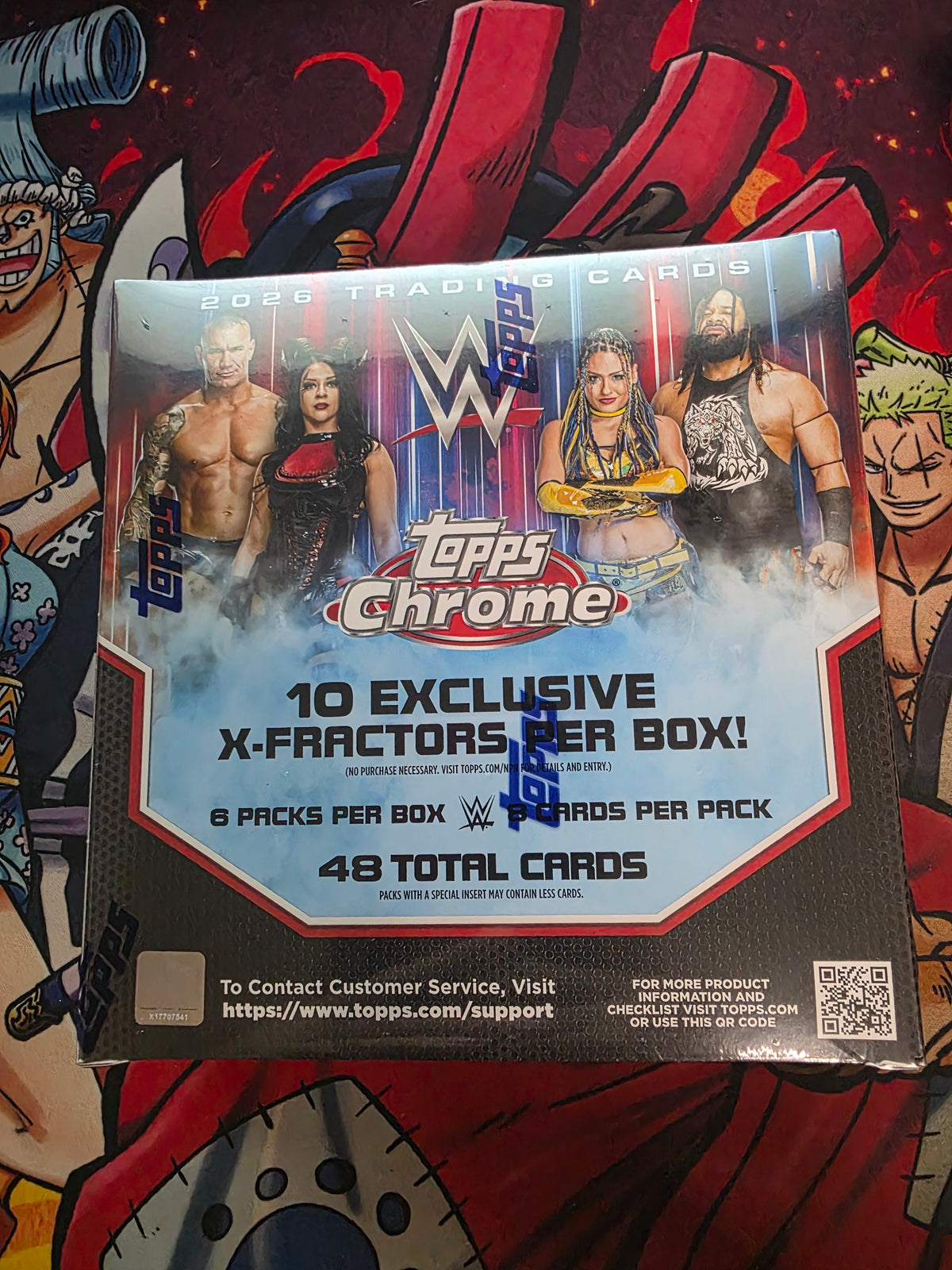 Topps Chrome WWE 2026 Mega Box