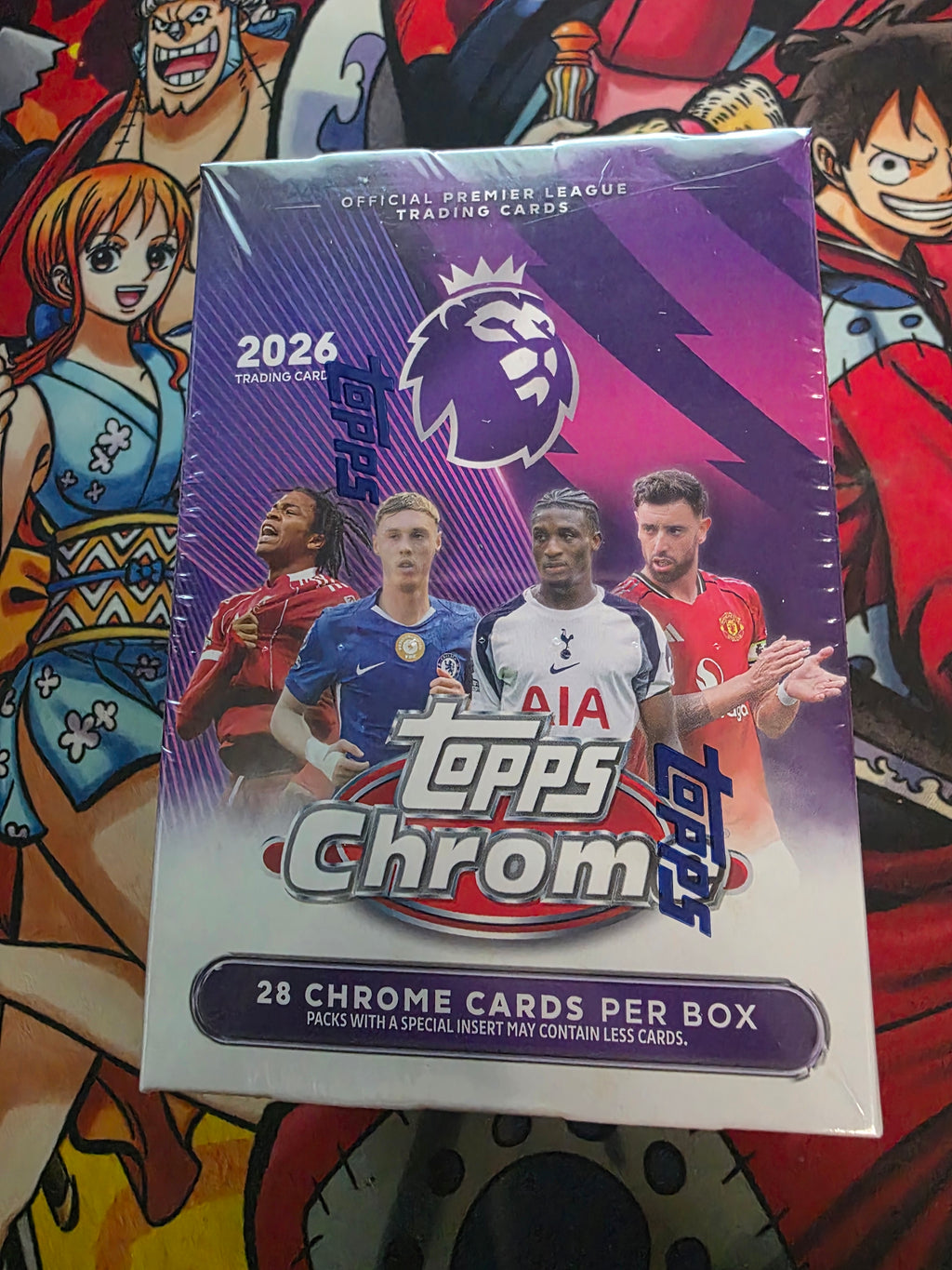 Topps Chrome Premier League 2026 – Blaster Box