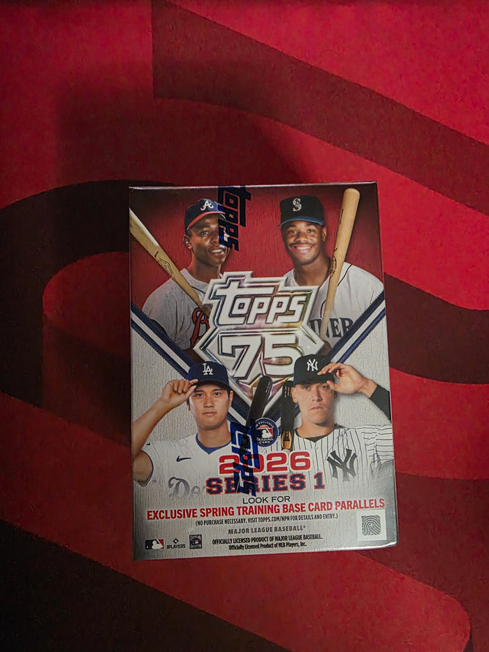 2026 Topps 75 Baseball Series 1 Blaster Box