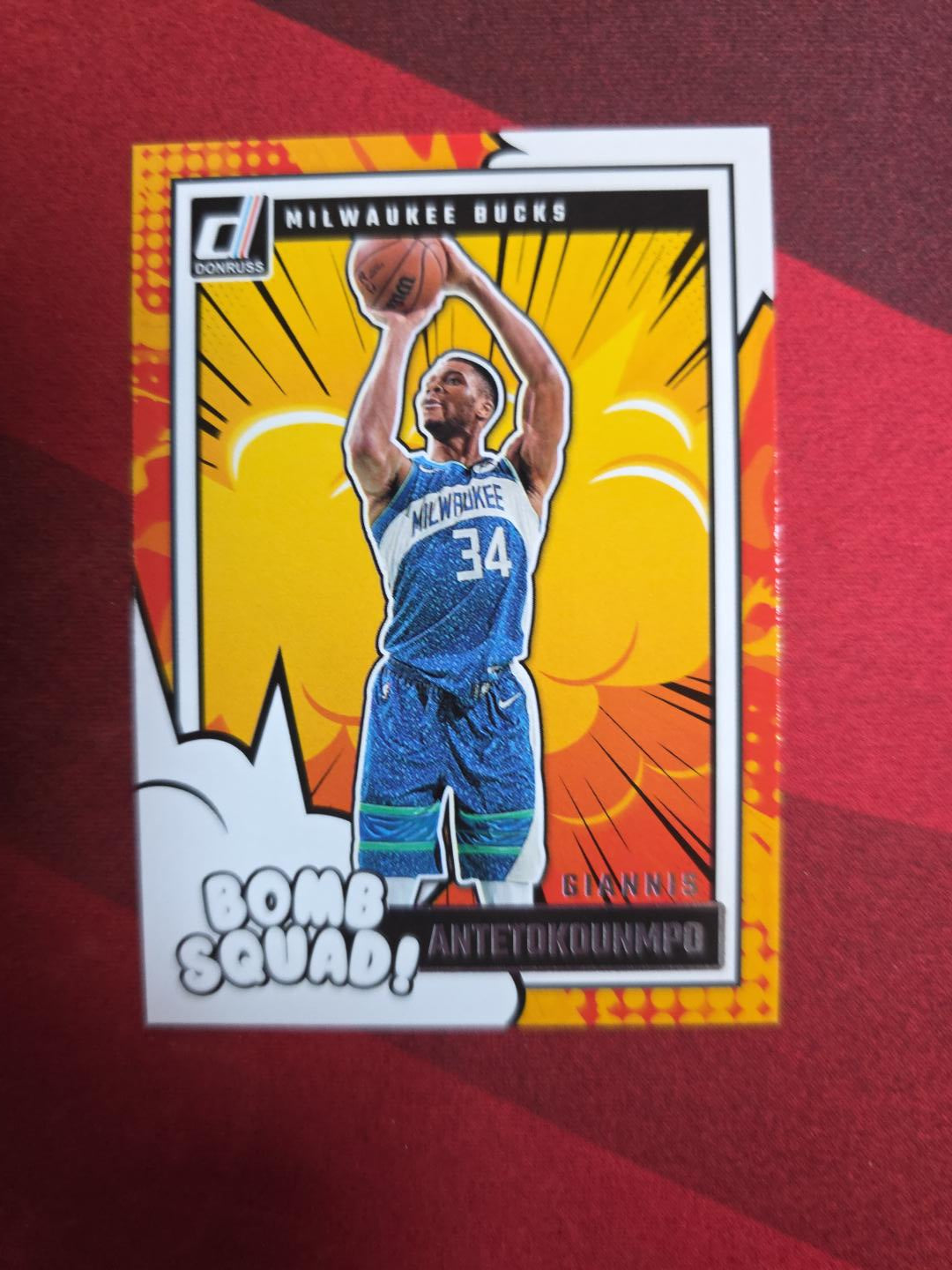 Giannis Antetokounmpo #5 Bomb Squad – 2024-25 Donruss Basketball