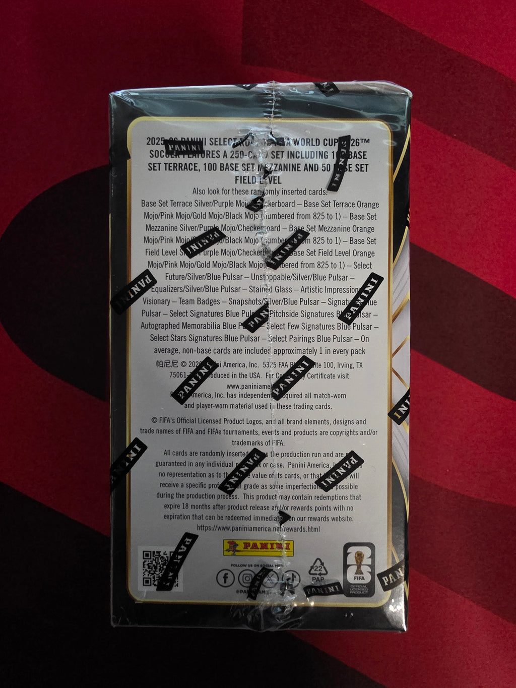 2025-26 Panini Select Soccer Blaster Box