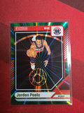 Jordan Poole #72 Holo Green Laser – 2024-25 Donruss Basketball
