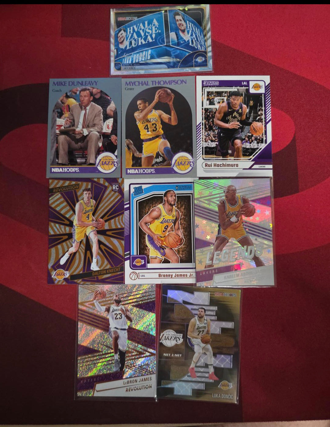 Los Angeles Lakers – Stars, Rookies & Legends Lot