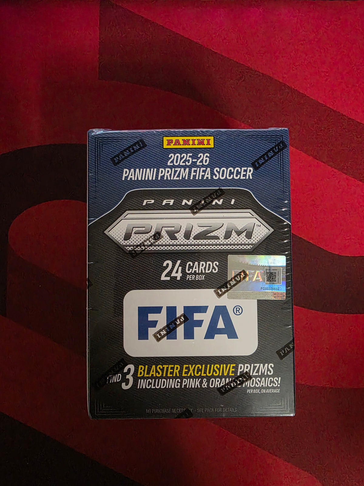 2025-26 Panini Prizm FIFA Soccer Blaster Box